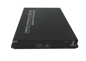 Wholesale 1 BNC Video Interface HD SDI to Fibre Converter , cctv camera video converter 32K / 48KHz Sampling frequency from china suppliers