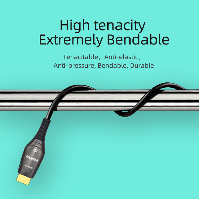 48Gbps HDR 1m 2m 3m 8K HDMI Cable For Xiaomi 8K 60Hz 4K 120Hz