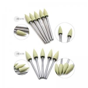 Wholesale Single / Assorted Size Dental Polishing Kit , Silicone Rubber Denture Polishing Burs from china suppliers