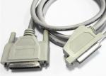 Copper Conductor Parallel Printer Cable Angled D - SUB 25 PIN Female Connector