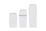 PP White Square Airless Pump Bottle 15ml 30ml 50ml Skin Care Cream Vacuum Bottle