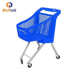 Wholesale Mini Plastic Grocery Store Trolley For Child Kids Colourful Trolley from china suppliers
