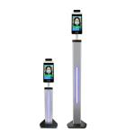 EU Health Code Identification Smart Facial Recognition Thermometer Body Mask