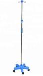 Good quality and hot sale Stainless steel medical height adjustable iv poles for