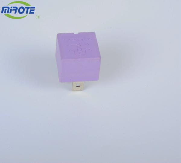 Purple cover 80 amp car relay, 24 volt relay 4 pin metal plate high power