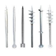 Wholesale OEM Hot Dip Galvanized Concrete Screw Piles Thickness 3~3.5mm Length 500~2500 Mm from china suppliers