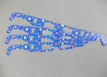 Custom 3d fireworks glasses 0.06mm lenses / disposable 3d paper glasses