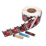 Glossy Transparent Custom Pharmaceutical Labels Waterproof Clear Lip Gloss
