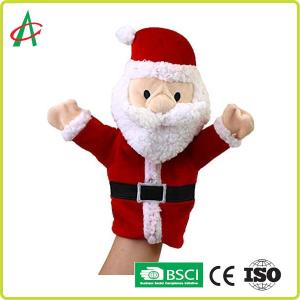 Wholesale BSCI Full Handcraft Sewing Plush Hand Puppets For Christmas from china suppliers