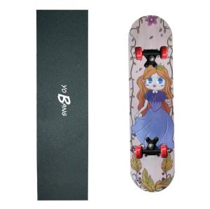 Wholesale YOBANG carton princess 24inch mini complete skateboard for girls only for promotion from china suppliers