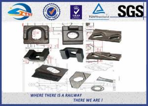 Wholesale Sole Steel Plate Weldable Upper Clip With Rubber Nose , Plain Q235 Carbon Steel from china suppliers
