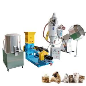 Wholesale AC220V Animal Pet Feed Production Line Extruder Making Machine 1mm 2.5mm from china suppliers