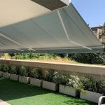 OUTDOOR FOLDING AWNING Customized Aluminum Alloy Full Cassette Motorized