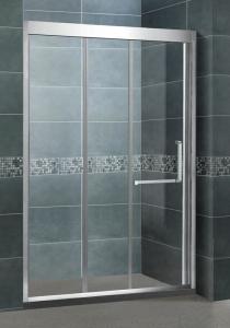 Wholesale Inline Stainless Steel Glass Shower Screens Two Sliding Door 8 MM CE / SGCC Certification from china suppliers