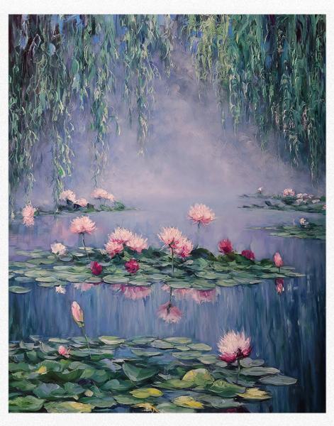 Customized Size Colorful Flower Acrylic Oil Painting for Hotel Decor Personalize
