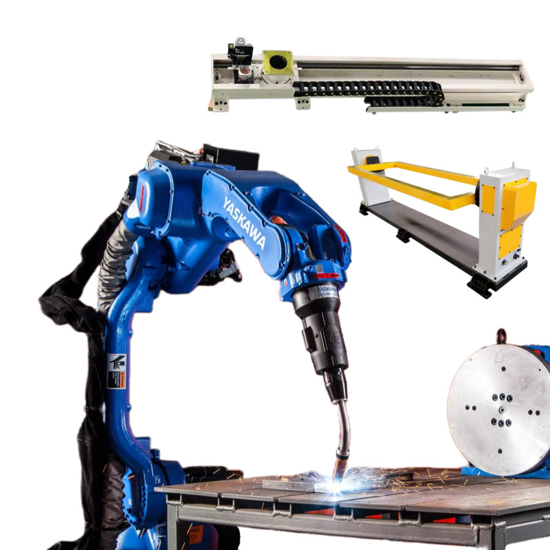 Original Welding Positioner Yaskawa AR2010 AR1440 Industrial Robot Arm 6 Axis Arc Weilding Robot with Linear Units