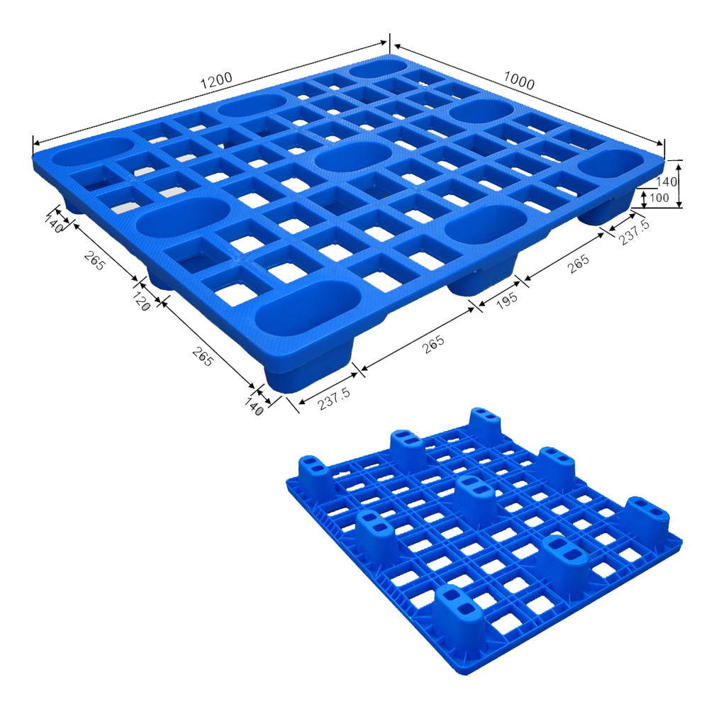 Export lightduty hdpe dark olive 1000 pieces nestable plastic pallet