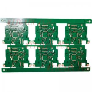 China 4 Layer Immersion Gold PCB 1.0MM Board Thickness Green Mask on sale