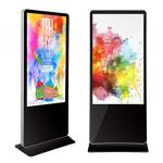 65" inch floor stand LCD totem Kiosk advertising signage monitor UHD 4K