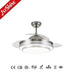 220 Volt Dimmable Retractable Ceiling Fan Light Remote Control