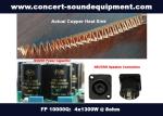 4 Channel Church Sound Systems Class TD 4x1300W Switching Amplifier