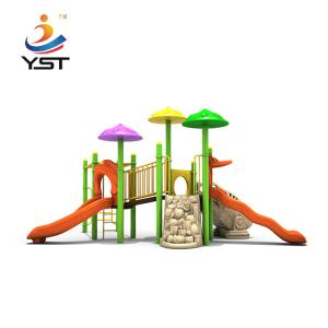 Wholesale Outdoor LLDPE Children Playground Equipment Slides With 114mm Post from china suppliers