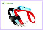 Customizable Lanyard USB Flash Drives , Personalized Flash Drives