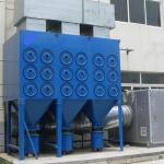 1100 kg Industrial Sandblasting Grinding Cartridge Dust Collector for Dust