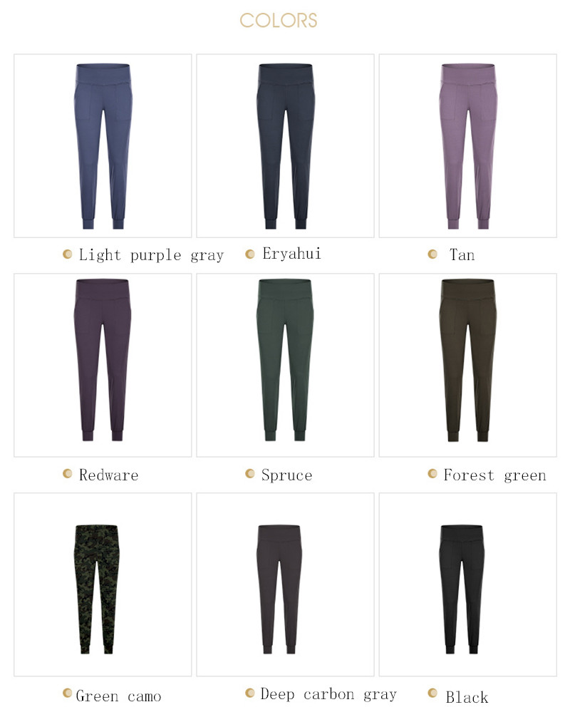 Side Pocket Women's Loose Jogger Pants Athletic Breathable Running Sweatpants