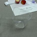 4oz Triangular Dessert Appetizer Tumbler Cups Plastic Disposable Cups-heat