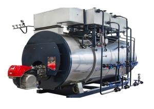 Wholesale 105 % Thermal Efficiency Capacity 1 - 20 Ton Industrial Condensing Gas Steam Boiler from china suppliers