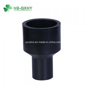 China HDPE Butt Fusion Reducer with Black Oxide Finish Water and Gas Supply on sale