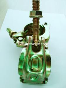 China Japan scaffold coupler 48.6*48.6mm right angle and swivel coupler 0.6kg on sale