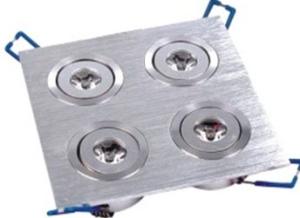 Wholesale 124mm * 124mm * 20mm Epistar Energy Saving Bathroom LED Ceiling Lamp Fixtures 4W from china suppliers