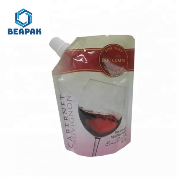 Quality Laminated Liquid Jelly Drink Juice Custom Spout Pouches for sale
