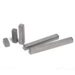 Plain DIN6880 Carbon Steel Square Flat Key for M3-M100 Market