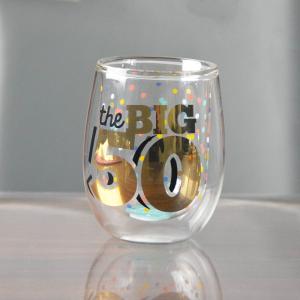 Wholesale High Borosilicate Double Wall Handmade Whiskey Glass from china suppliers