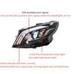 LED Running Light Water Steering V260 W447 Headlight Assembly For Mercedes Benz