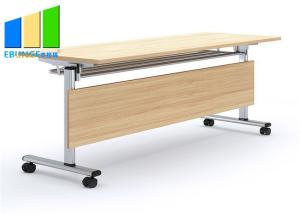 Wholesale Metal Frame Mobile Foldable Training Tables Folding School Training Desks from china suppliers