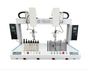 Wholesale Double Heads Automatic Tin Soldering Machine 150W/200W from china suppliers