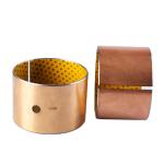 Acetal Metal-Polymer Self Lubricating Sleeve Bushing Thin Wall Burnishing