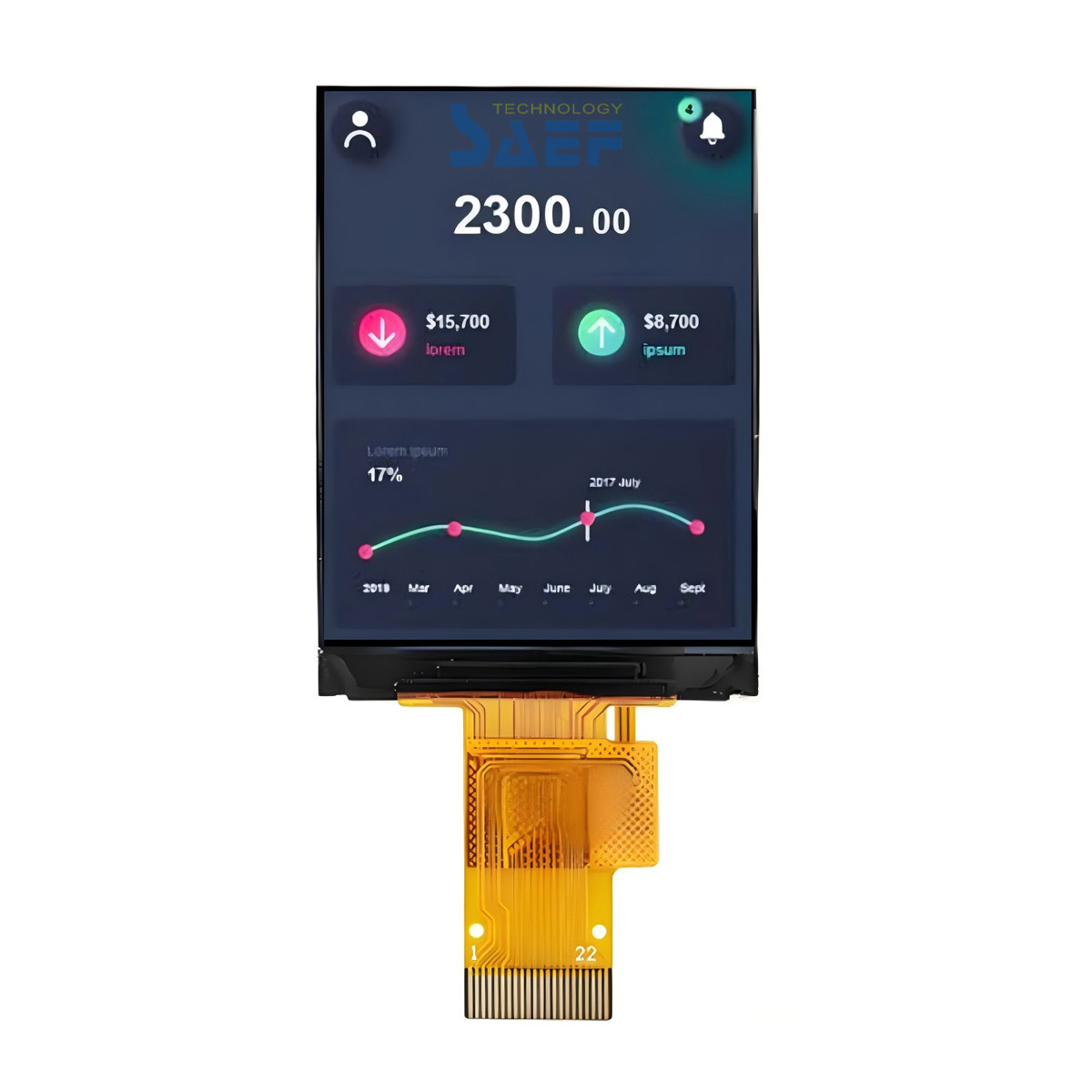 2 inch IPS TFT LCD Display - 240x320 Res, ST7789 SPI For IoT Devices | Best Price USA