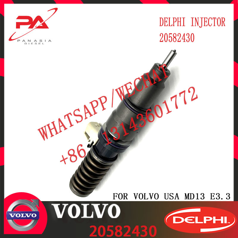 Diesel Engine Fuel Common Rail Injector 20965224 20582430 For V-O-L-V MD13 US07 20977565