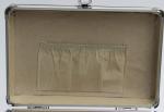 ABS First Aid Case With Removable Tray For Medicines Small Aluminum Doctor Carry