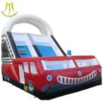 Hansel low price amusement park inflatable toys shark slide for children in game