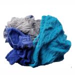Cut Reused 10kg 25kg cleaning towel rags 100 cotton used colored towel terry