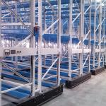 Electric Mobile Pallet Rack Rail Free Racking Warehouse Storage Rack Electric