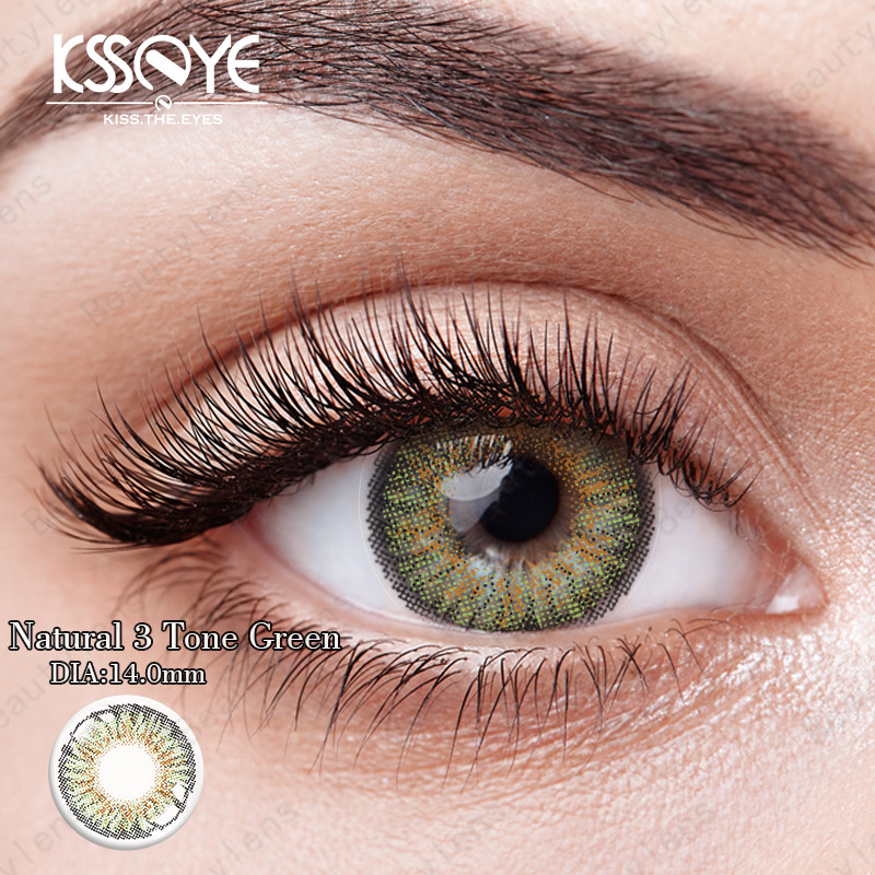 Odm Daily Colored Contact Lens Beauty Big Eyes Color Fresh Contact Lenses