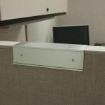 Aluminium Cubicle Name Holder Office Name Plates Custom Size