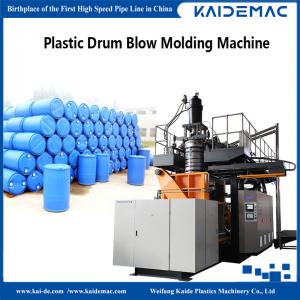 China Blue Chemical Barrel Extrusion Blow Molding Machine 200-250 Liters Capacity on sale
